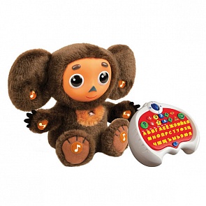 Мягкая игрушка Чебурашка, озвученная, русифицированная, с инфракрасным пультом (Мульти Пульти, 14183FA1sim)